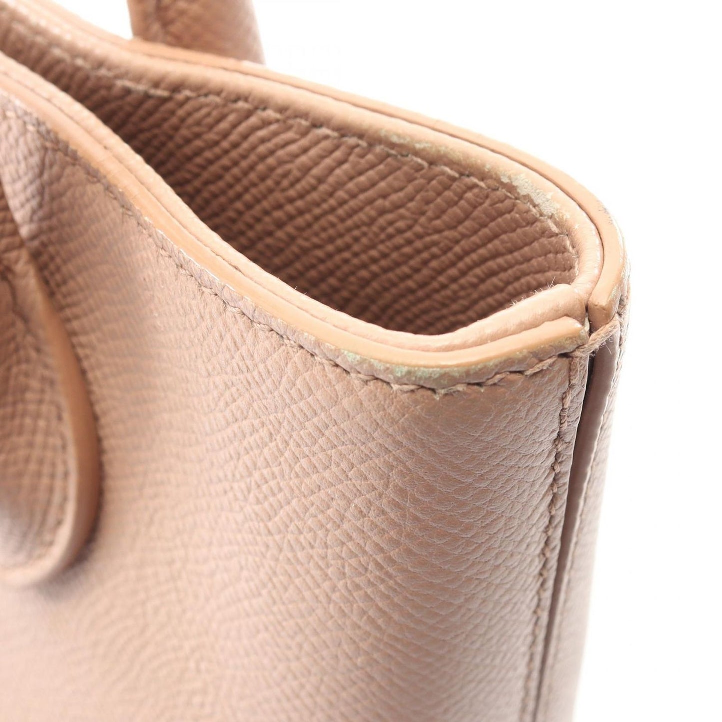 Balenciaga Handbag Ville XXS 2-Way Pink Beige Leather — view 8