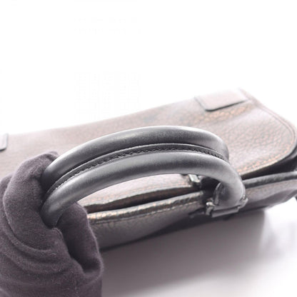 Loewe Handbag Amazona 28 Dark Brown Leather — view 9