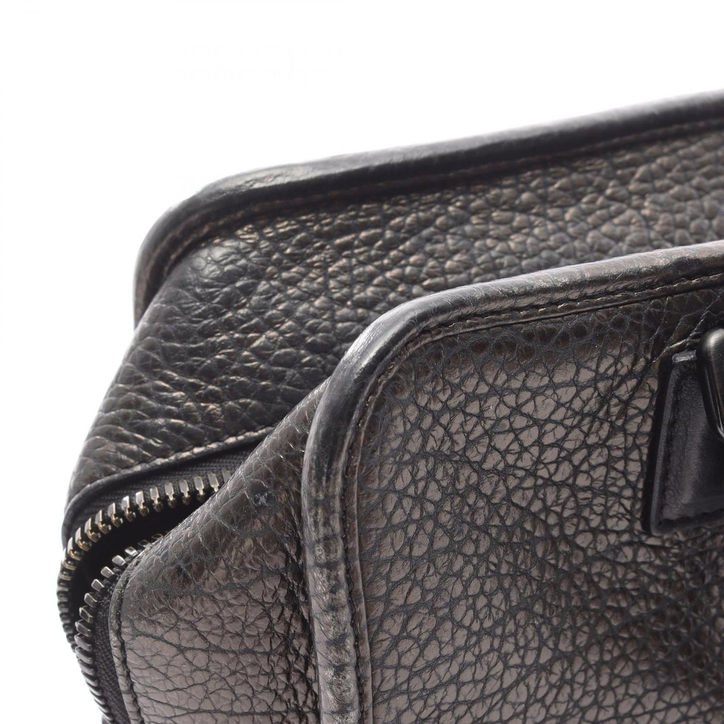 Loewe Handbag Amazona 28 Dark Brown Leather — view 5
