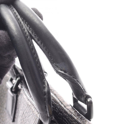 Loewe Handbag Amazona 28 Dark Brown Leather — view 8