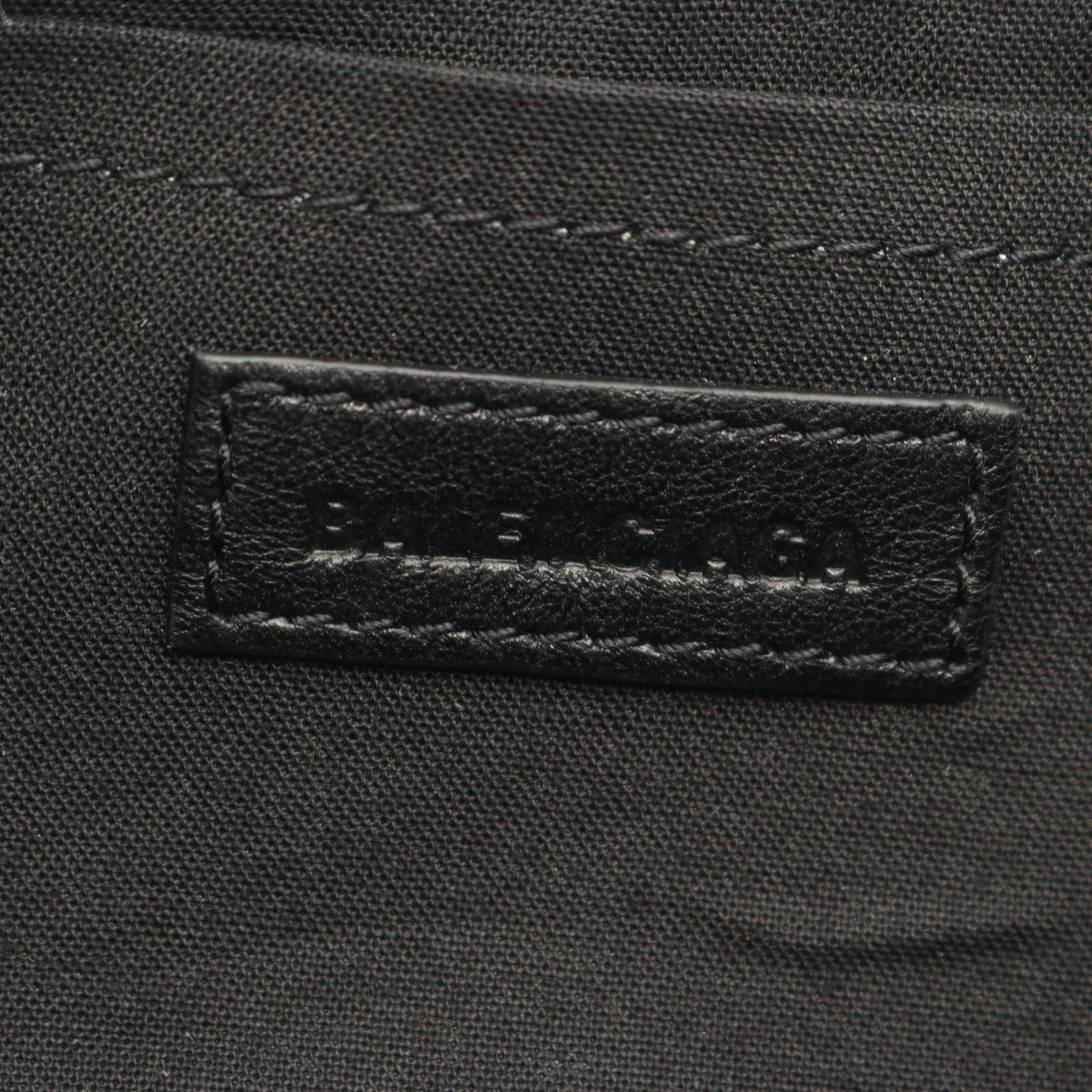 Balenciaga Shoulder Bag Cagole Silver Leather — view 4