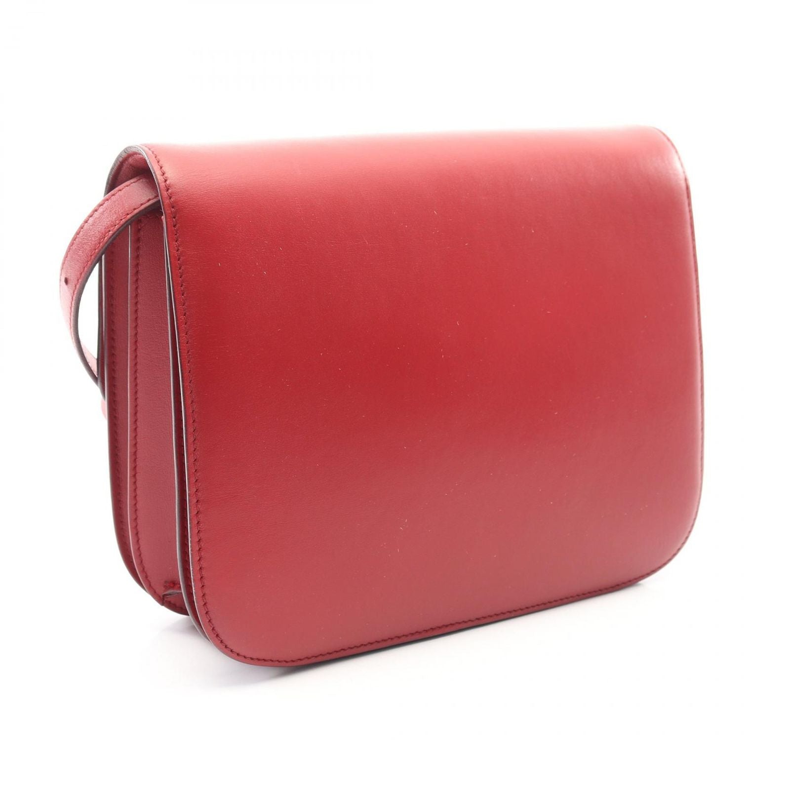 Celine Shoulder Bag Classic Box Red Leather — view 2
