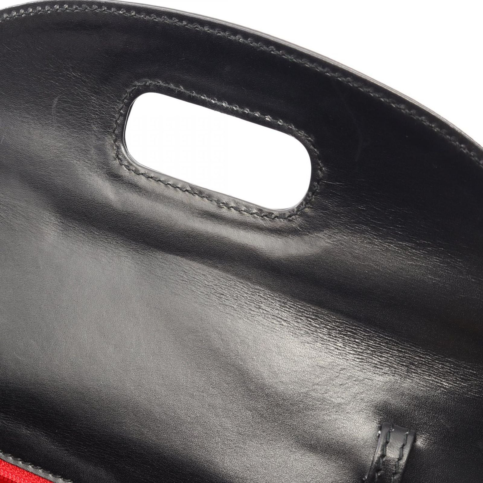 Gucci Handbag Bamboo 2-Way Black Leather Shoulder — view 6