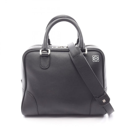 Loewe Handbag Amazona 75 2-Way Black Leather Hand
