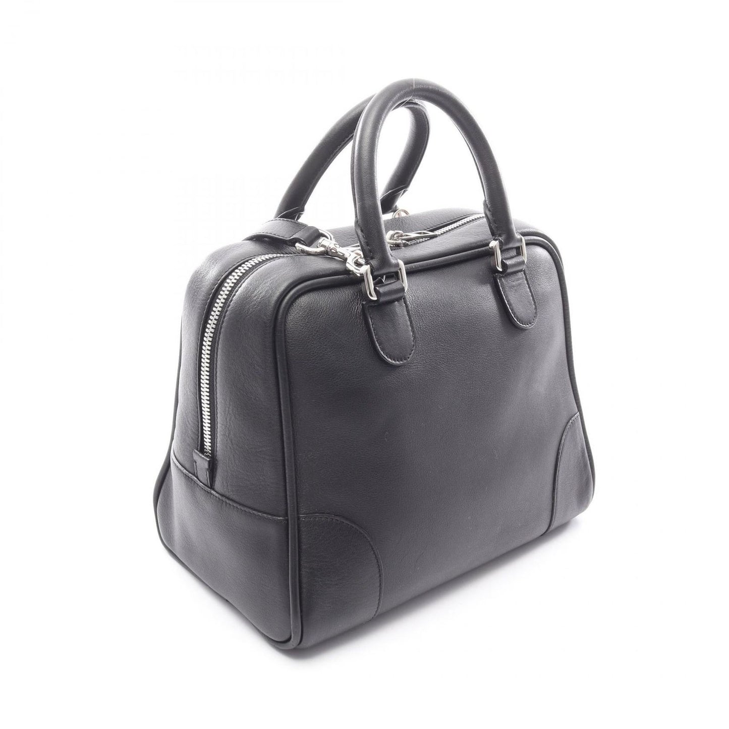 Loewe Handbag Amazona 75 2-Way Black Leather Hand — view 2