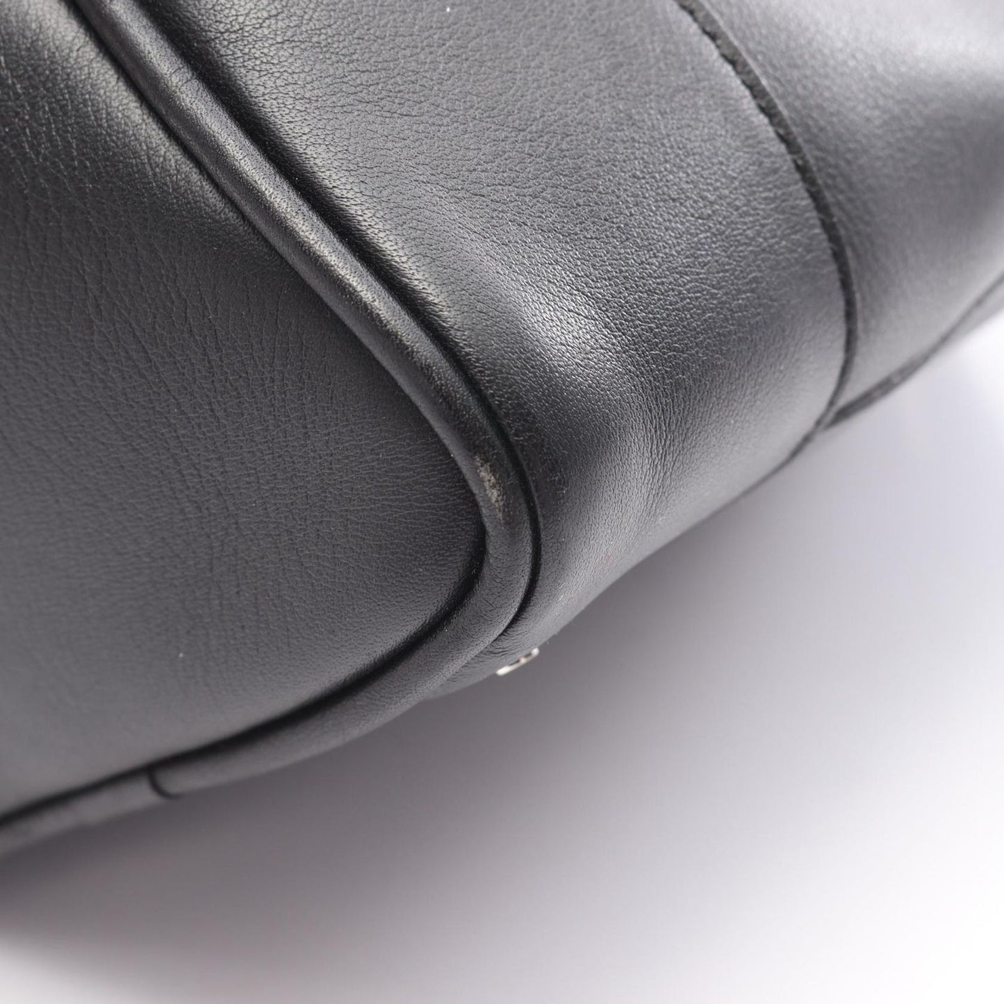 Loewe Handbag Amazona 75 2-Way Black Leather Hand — view 7