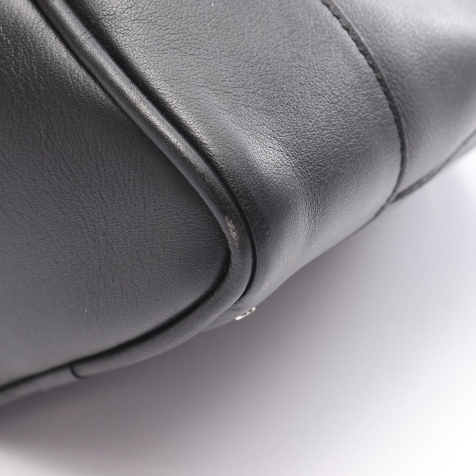 Loewe Handbag Amazona 75 2-Way Black Leather Hand — view 7