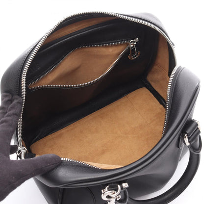 Loewe Handbag Amazona 75 2-Way Black Leather Hand — view 3