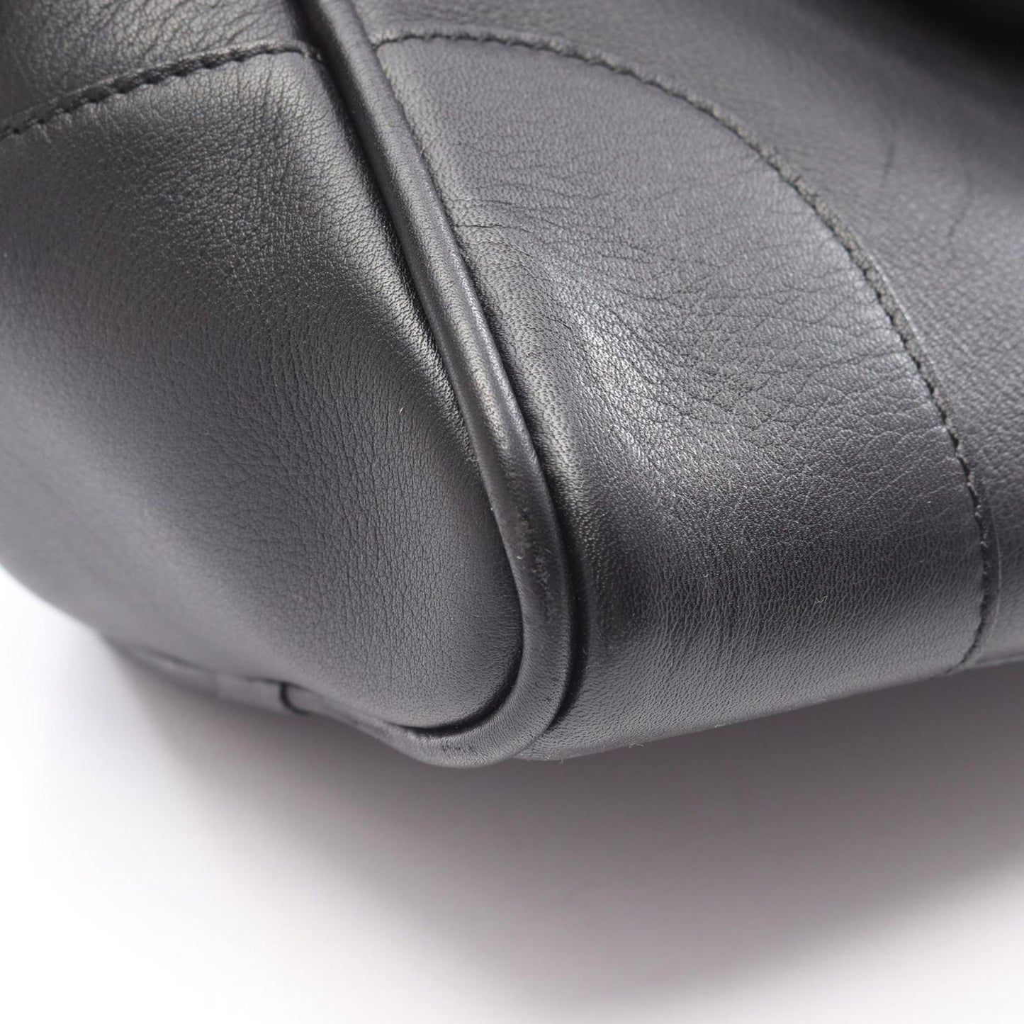 Loewe Handbag Amazona 75 2-Way Black Leather Hand — view 6