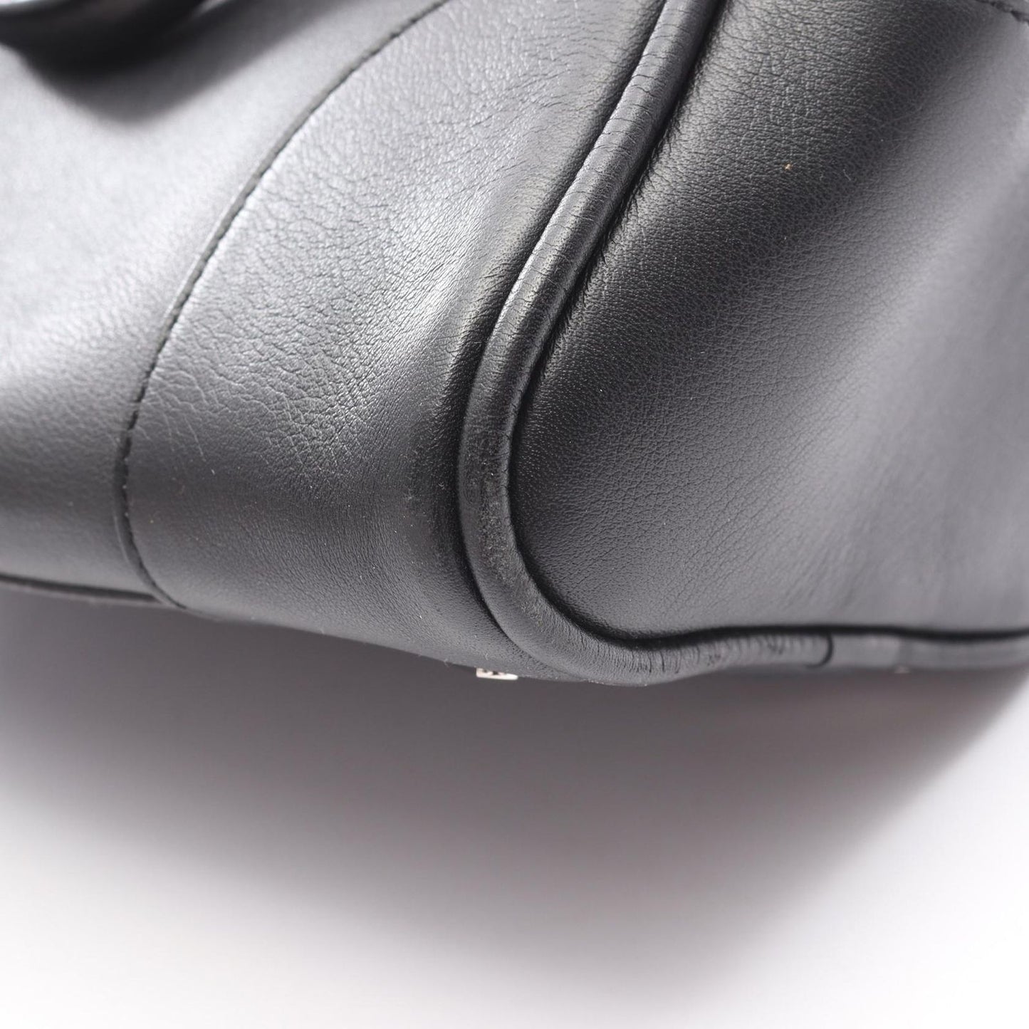 Loewe Handbag Amazona 75 2-Way Black Leather Hand — view 5