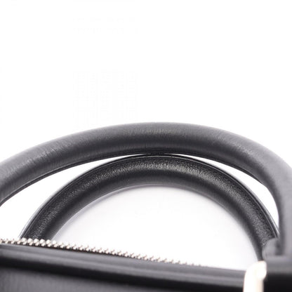 Loewe Handbag Amazona 75 2-Way Black Leather Hand — view 9