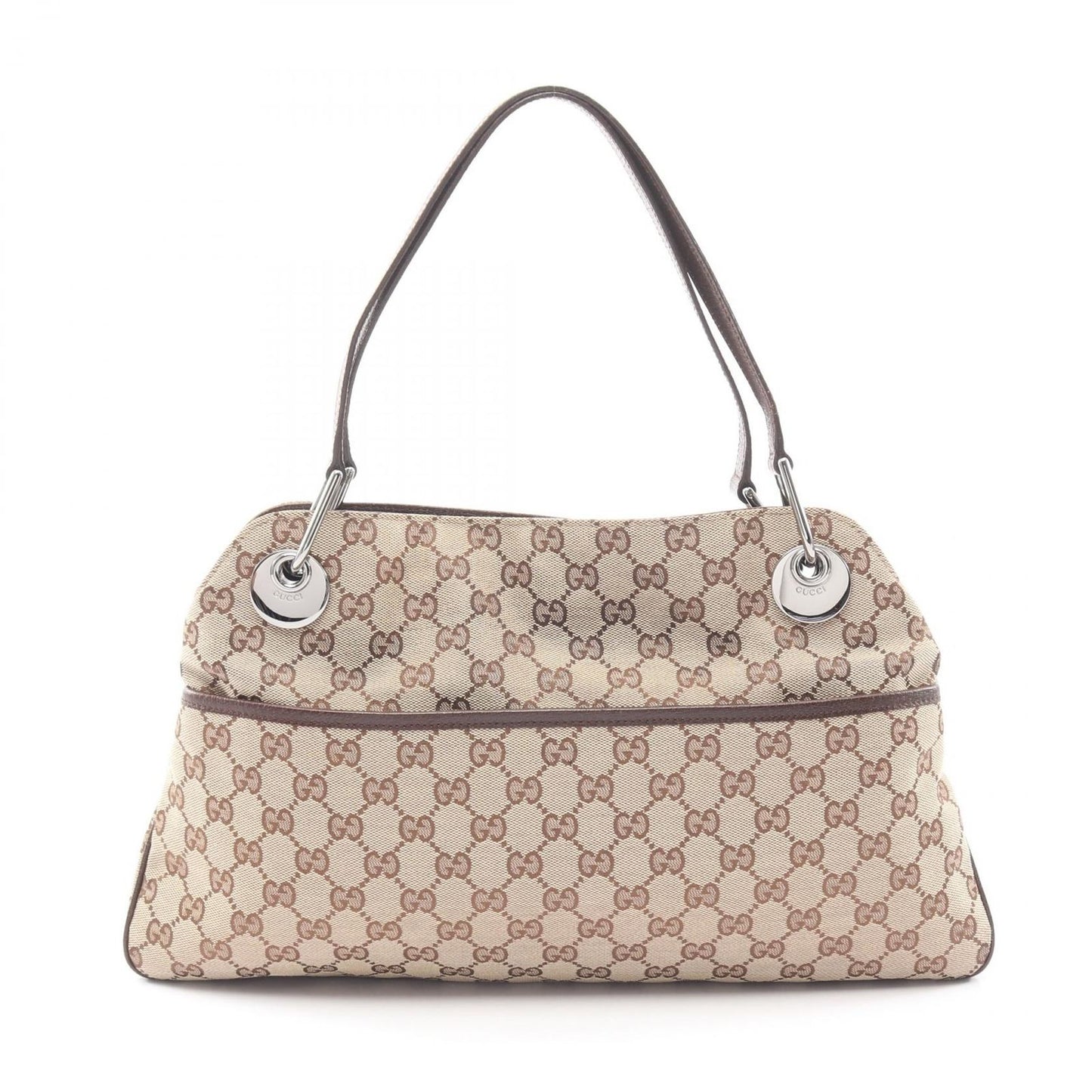 Gucci Shoulder Bag GG Canvas Beige