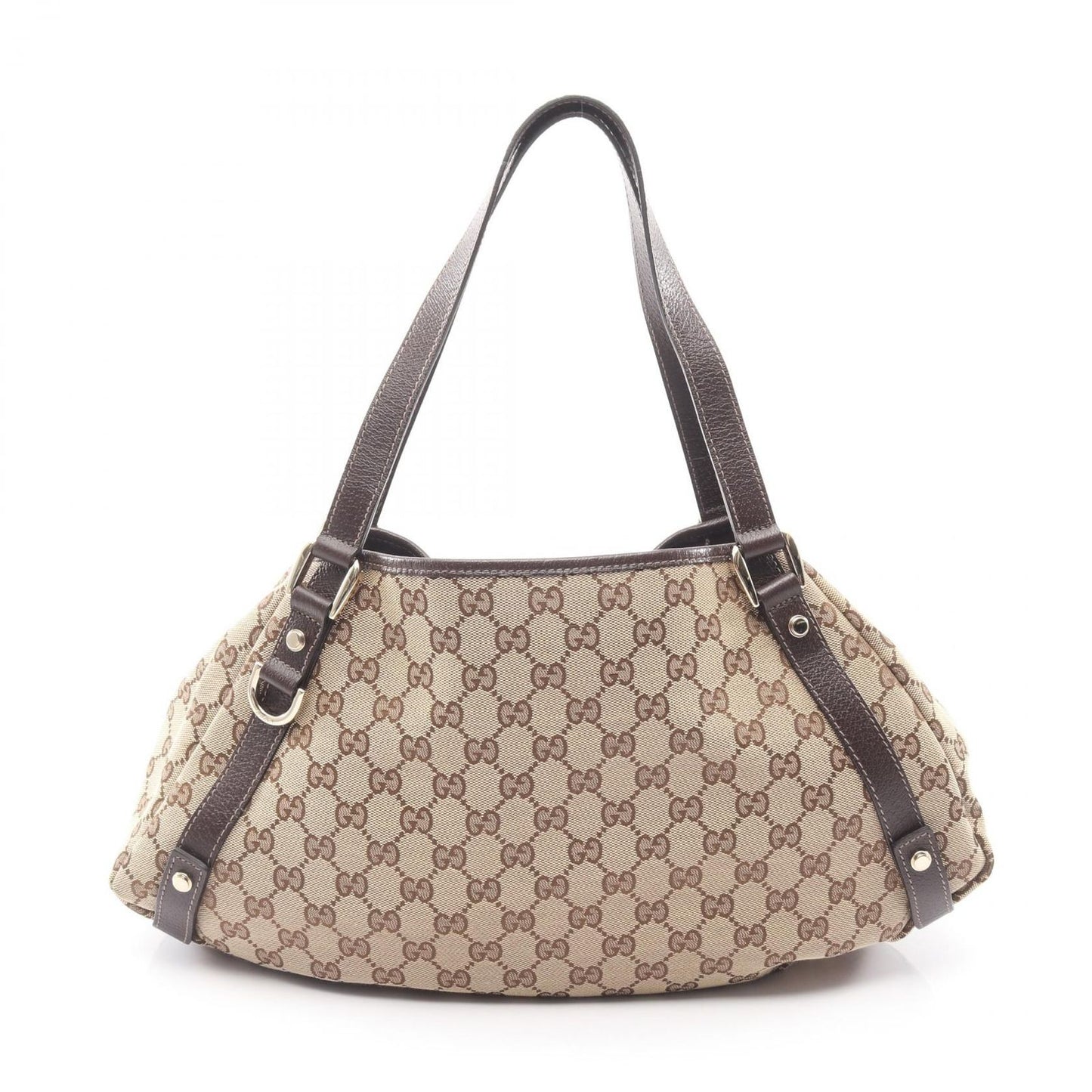 Gucci Shoulder Bag Abbey GG Canvas Beige