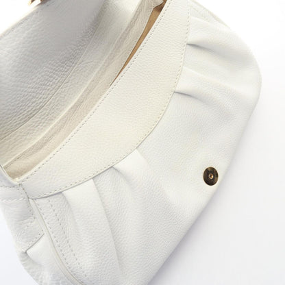 Celine Handbag Chouchette White Leather Large — view 5
