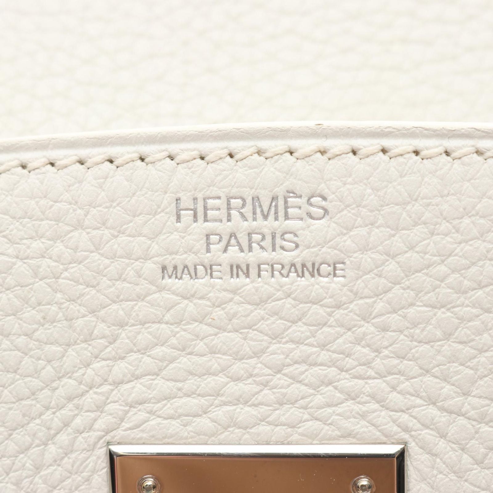 Hermes Handbag Birkin 30 White — view 4