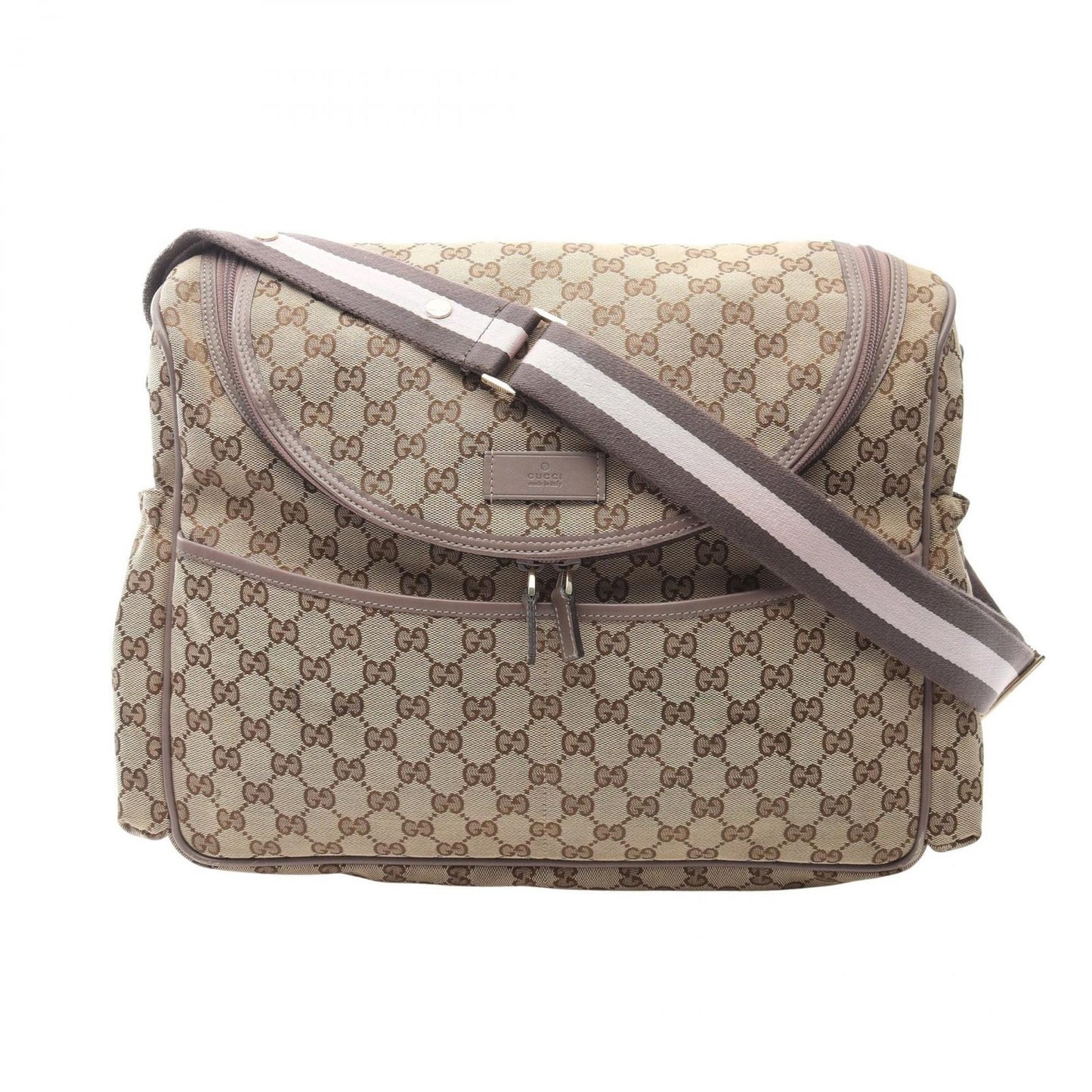 Gucci Shoulder Bag Mother's GG Canvas Beige