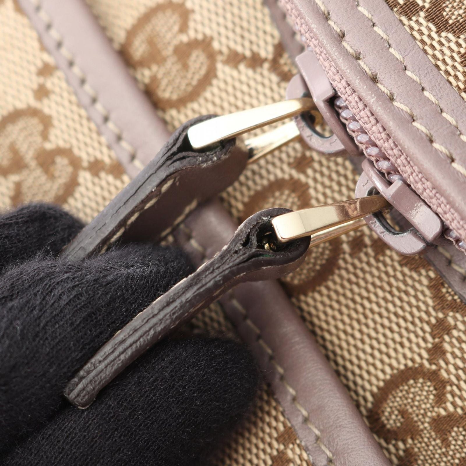 Gucci Shoulder Bag Mother's GG Canvas Beige — view 5