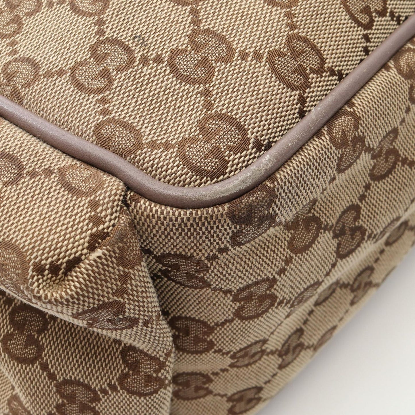 Gucci Shoulder Bag Mother's GG Canvas Beige — view 8