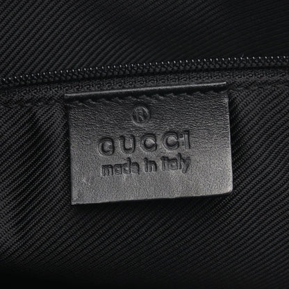 Gucci Shoulder Bag Jackie GG Canvas Black Hand — view 4