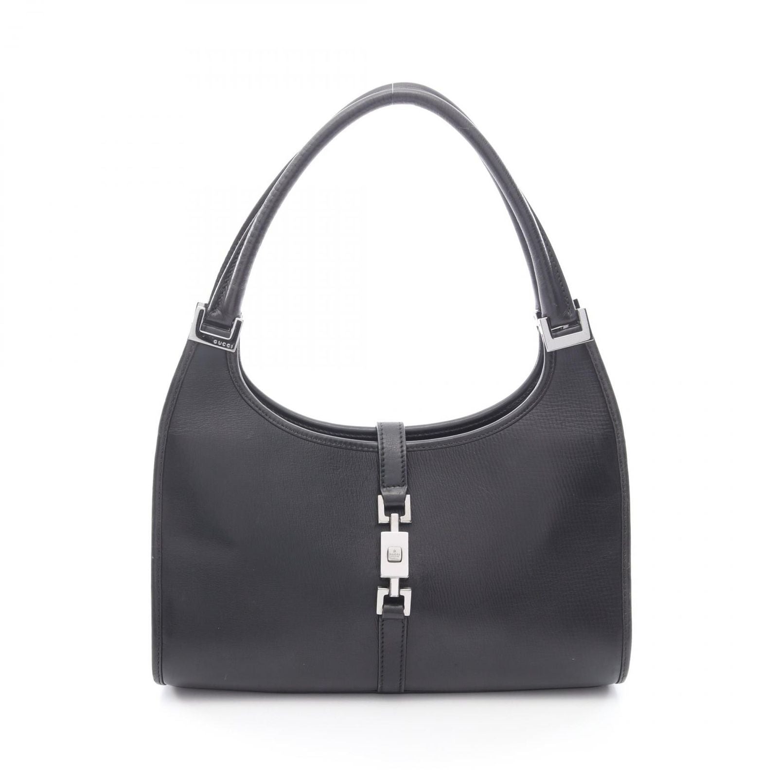 Gucci Handbag Jackie Black Leather Hand