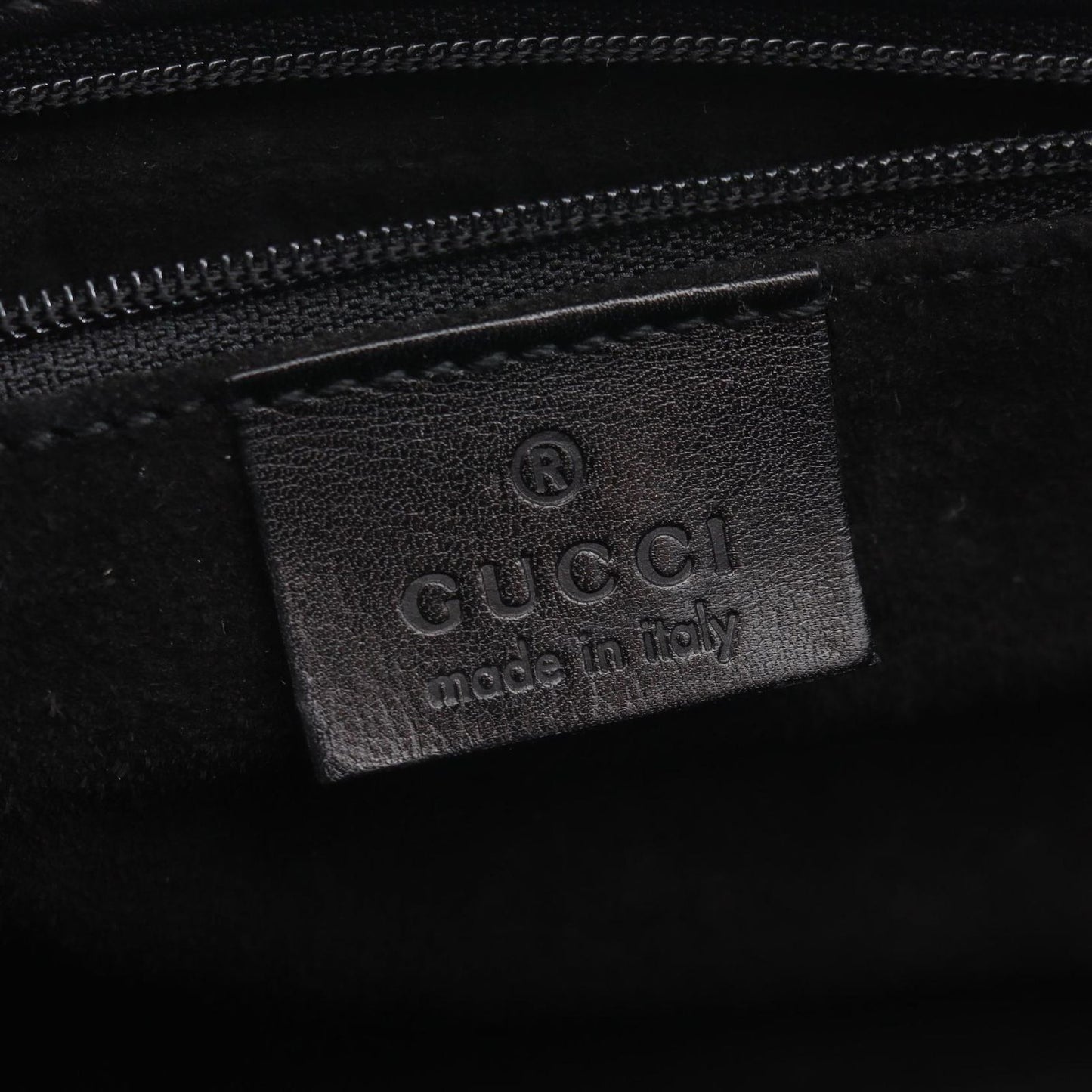 Gucci Handbag Jackie Black Leather Hand — view 4