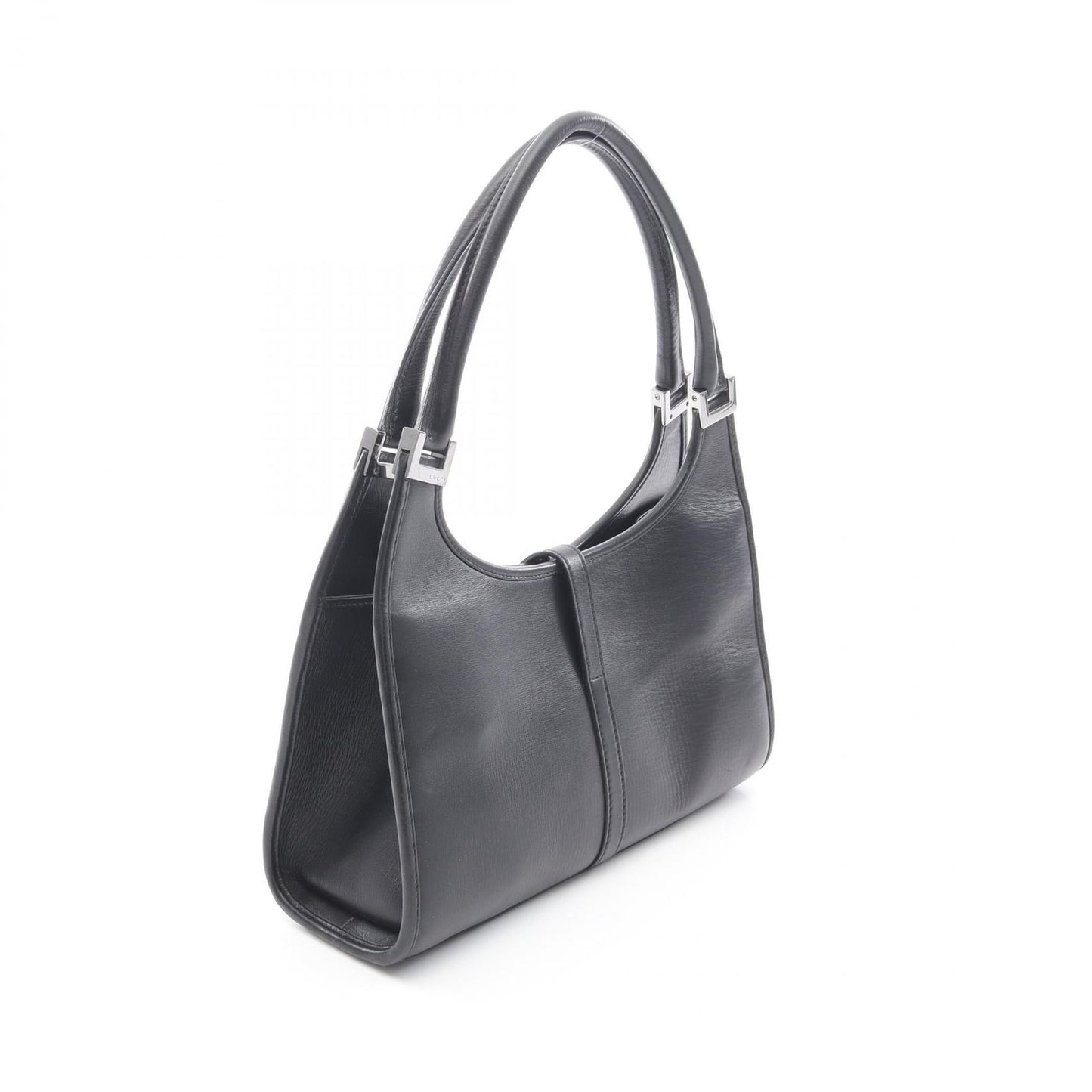 Gucci Handbag Jackie Black Leather Hand — view 2