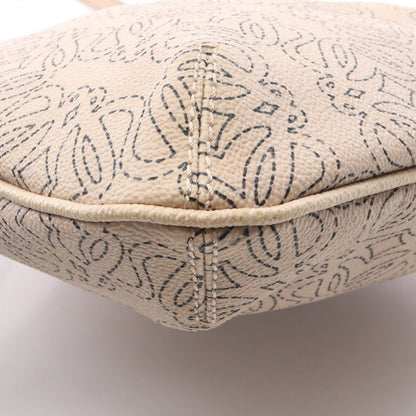 Loewe Shoulder Bag Anagram Beige Canvas Leather — view 7