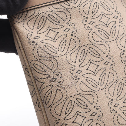 Loewe Shoulder Bag Anagram Beige Canvas Leather — view 5