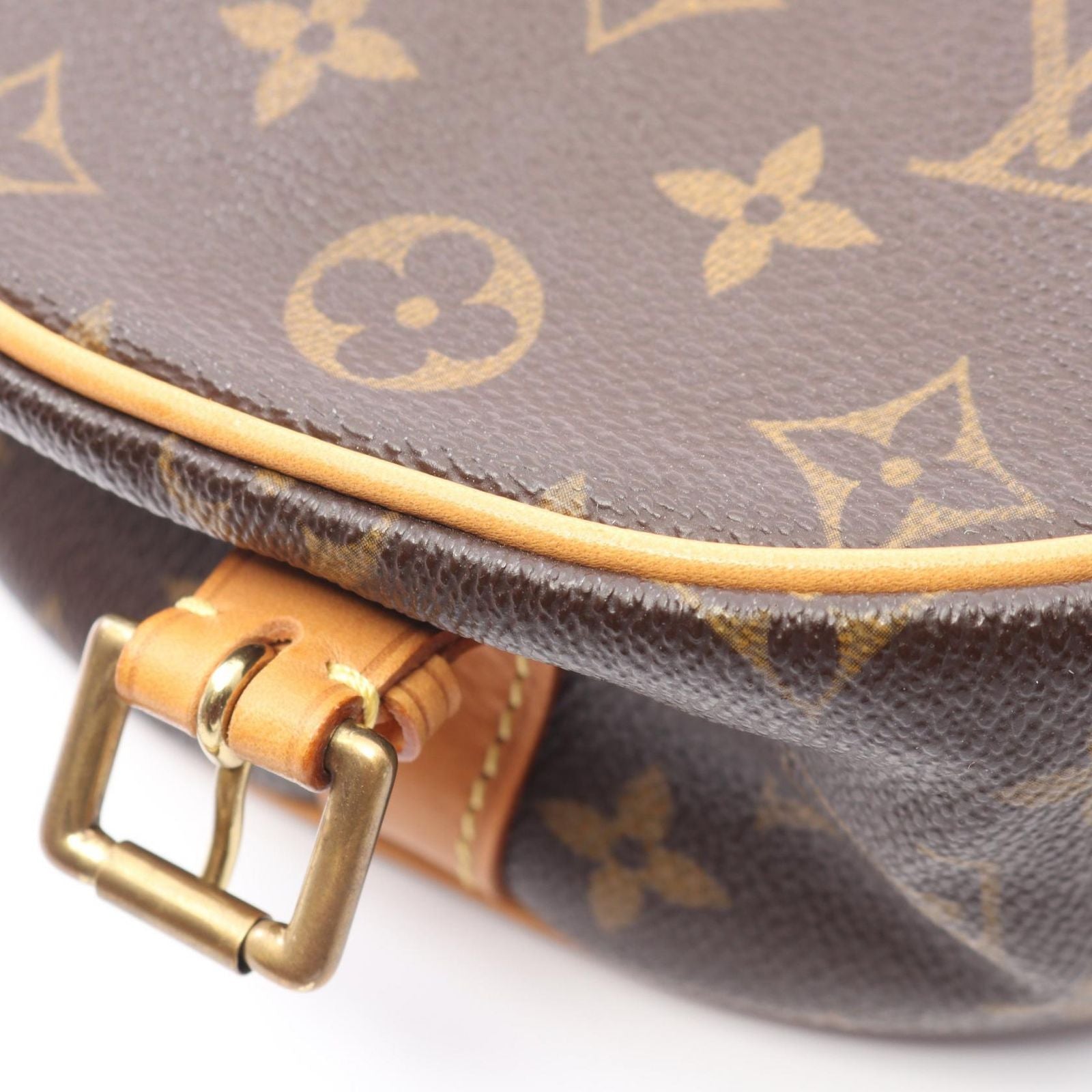 Louis Vuitton Shoulder Bag Tambourine Monogram Canvas Leather — view 7