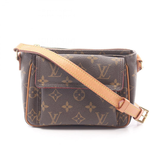 Louis Vuitton Shoulder Bag Viva City PM Monogram Canvas Leather