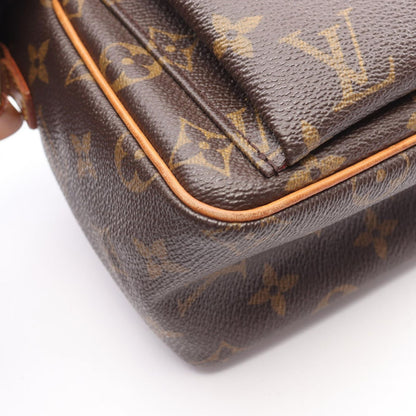Louis Vuitton Shoulder Bag Viva City PM Monogram Canvas Leather — view 7