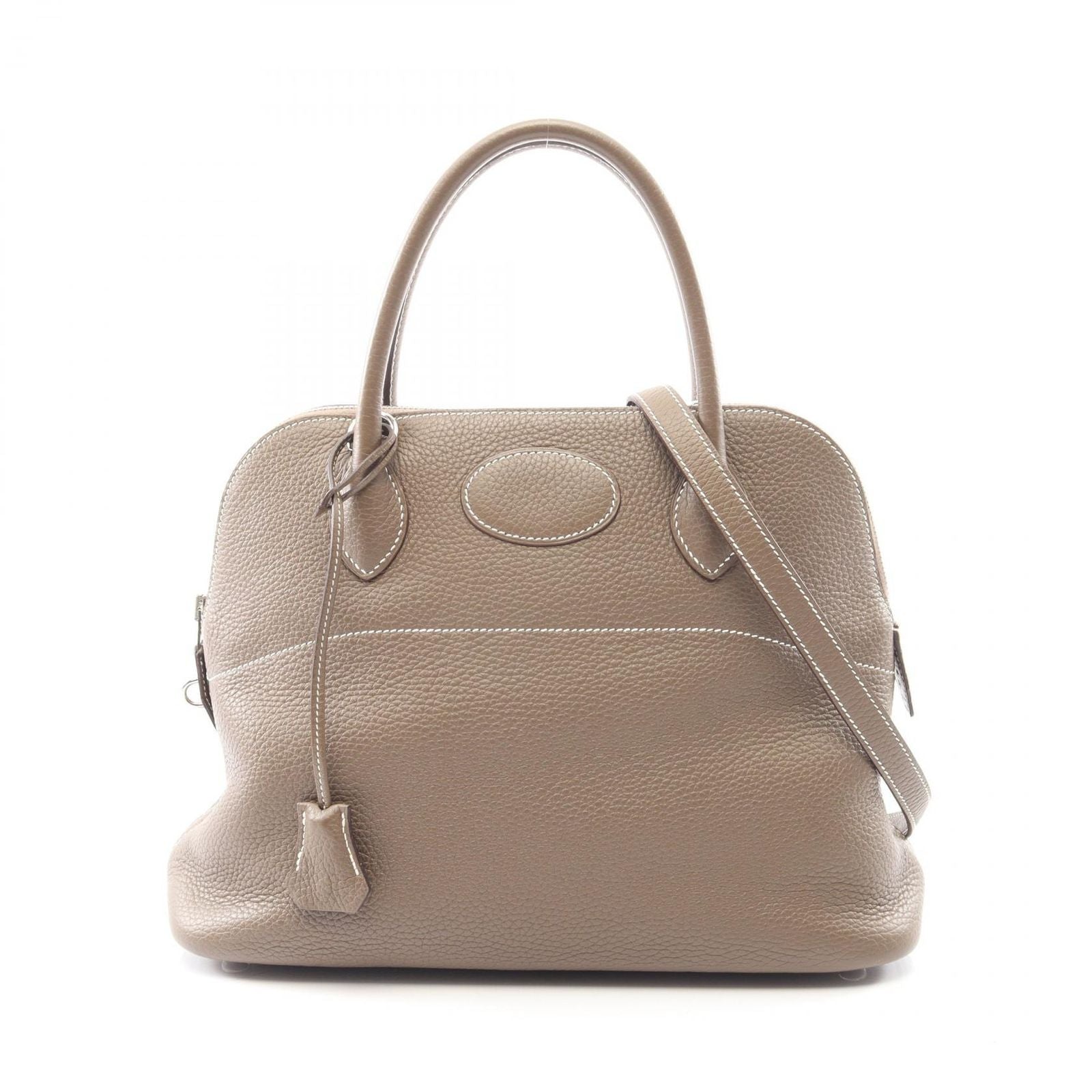 Hermes Handbag Bolide 31 Etoupe 2-Way