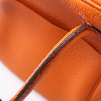 Hermes Shoulder Bag Lindy 34 Orange — view 6