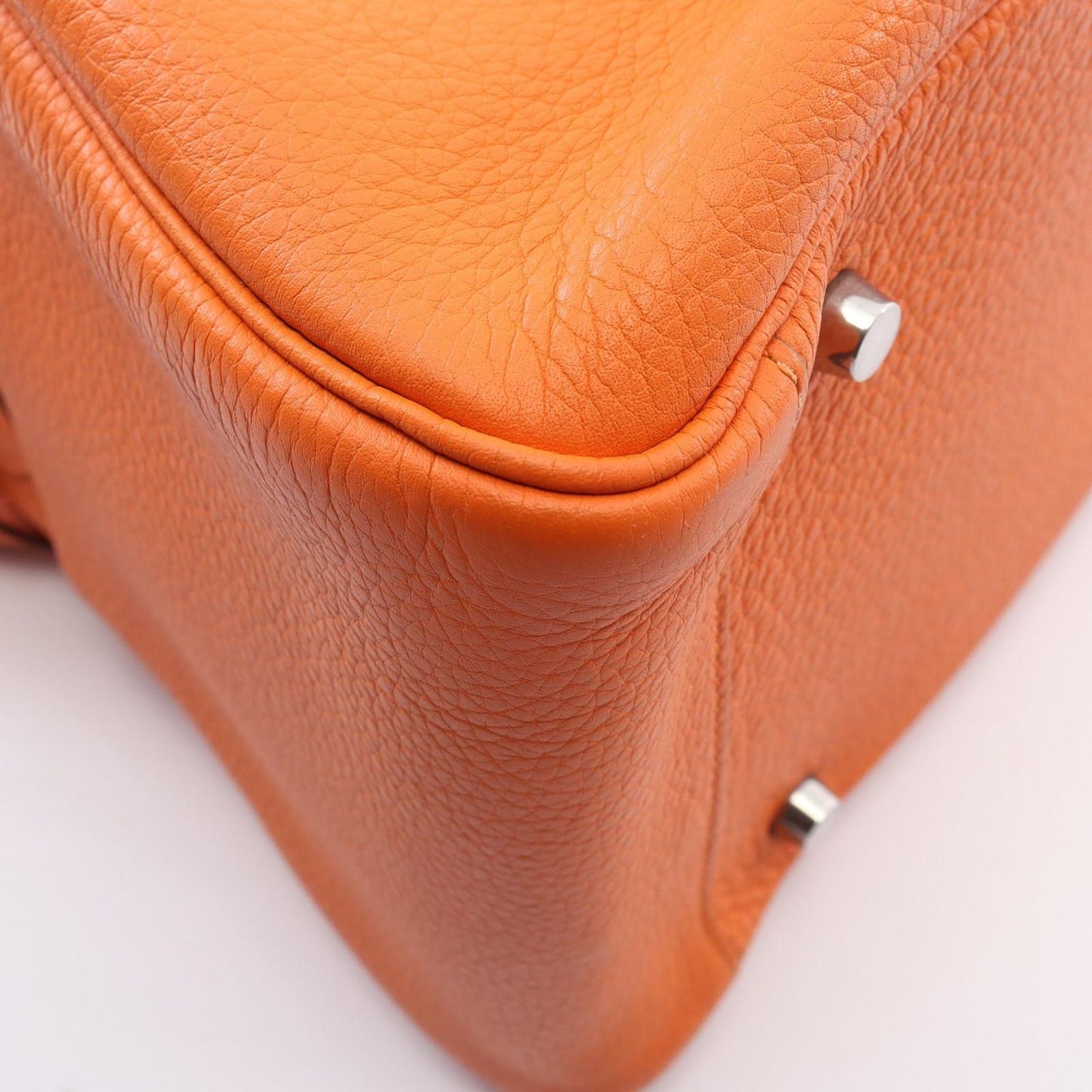 Hermes Shoulder Bag Lindy 34 Orange — view 7