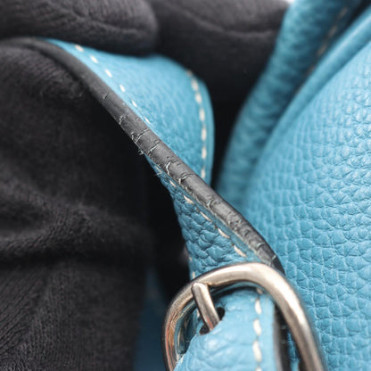 Hermes Shoulder Bag Bardo Golf Blue Jean — view 7
