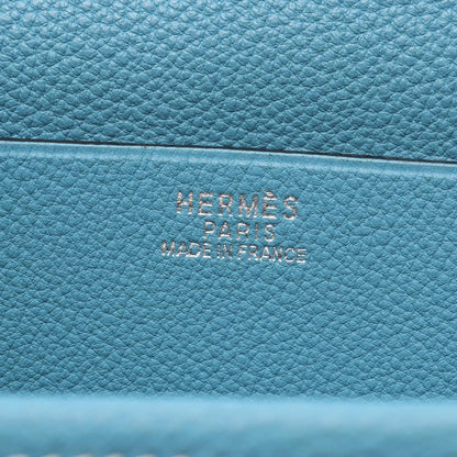 Hermes Shoulder Bag Bardo Golf Blue Jean — view 4
