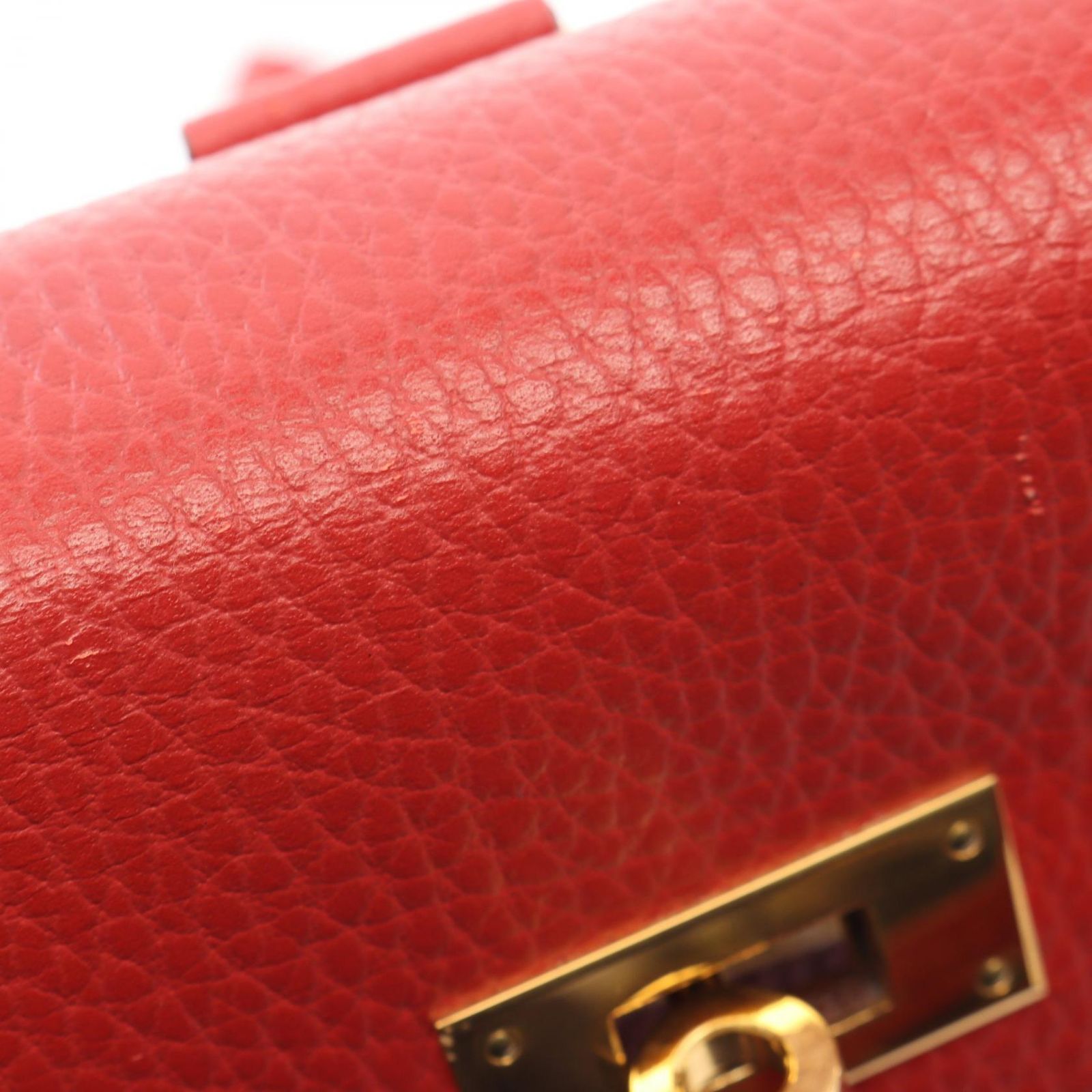 Hermes Backpack Kelly Dos GM Vermillion Retourne Vermilion — view 8