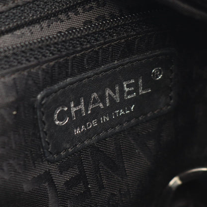 Chanel Shoulder Bag Choco Bar Black Caviar Leather — view 4