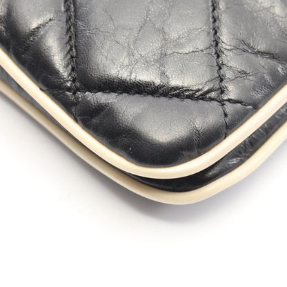 Chanel Shoulder Bag 2.55 Quilted Black Lambskin Chain — view 7