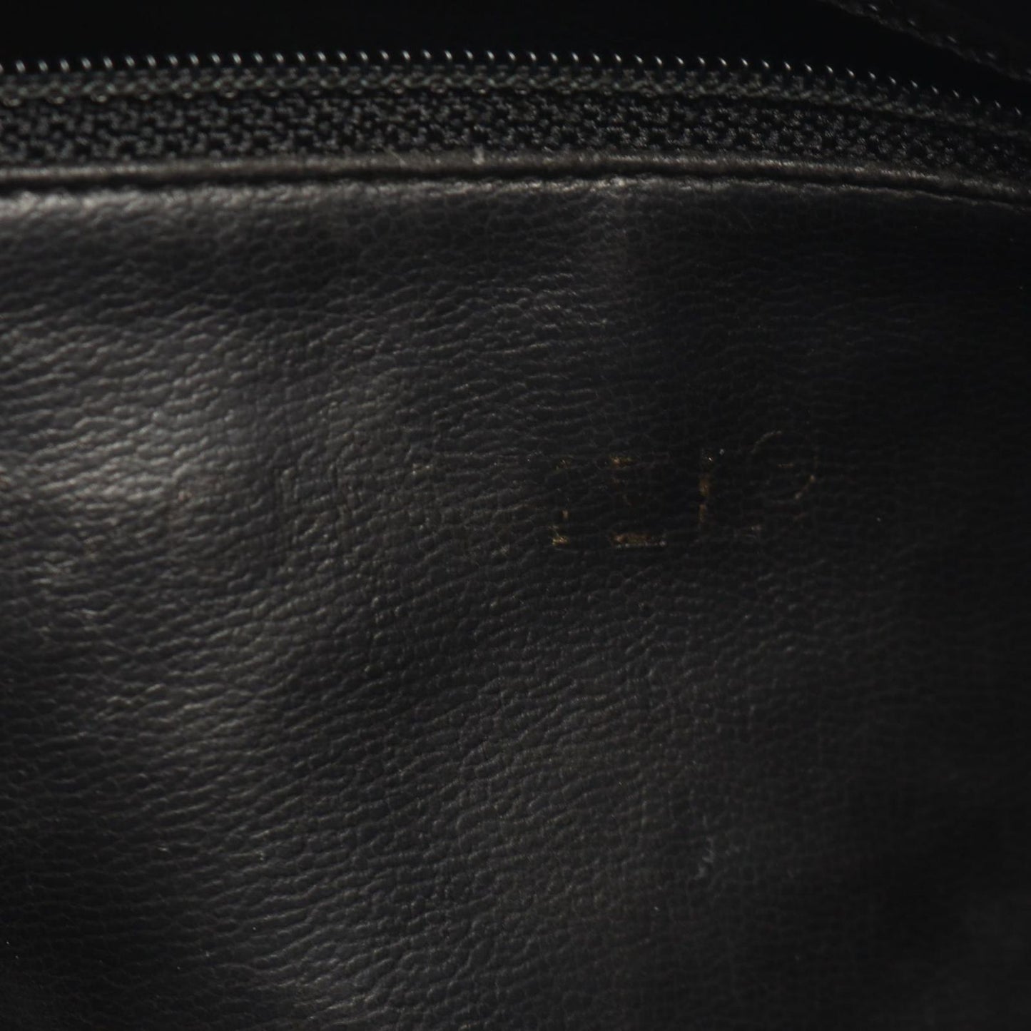 Chanel Tote CC Logo Black Caviar Leather CC Shoulder — view 4