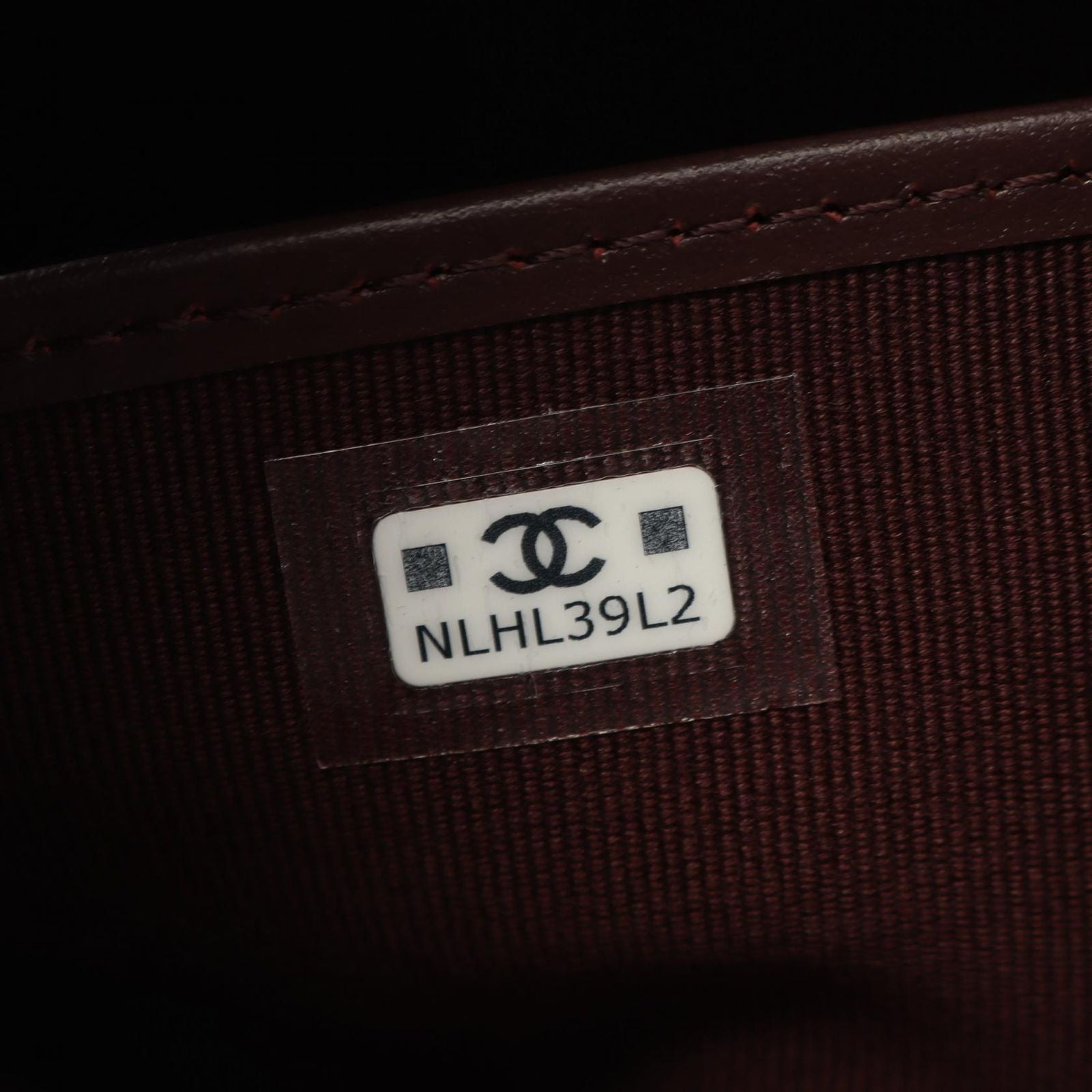 Chanel Round Wallet Classic Long Zip Quilted Black Caviar Leather — view 5