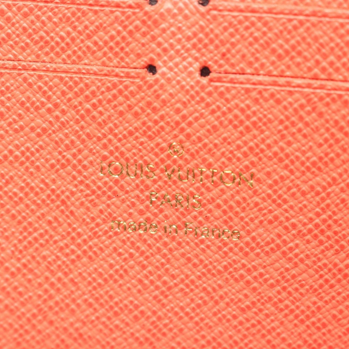 Louis Vuitton Round Wallet Portefeuille Clemence Monogram Popi Petal Leather — view 4
