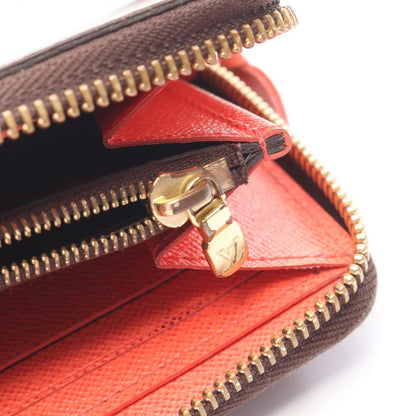 Louis Vuitton Round Wallet Portefeuille Clemence Monogram Popi Petal Leather — view 7