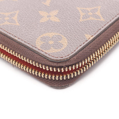 Louis Vuitton Round Wallet Portefeuille Clemence Monogram Popi Petal Leather — view 8