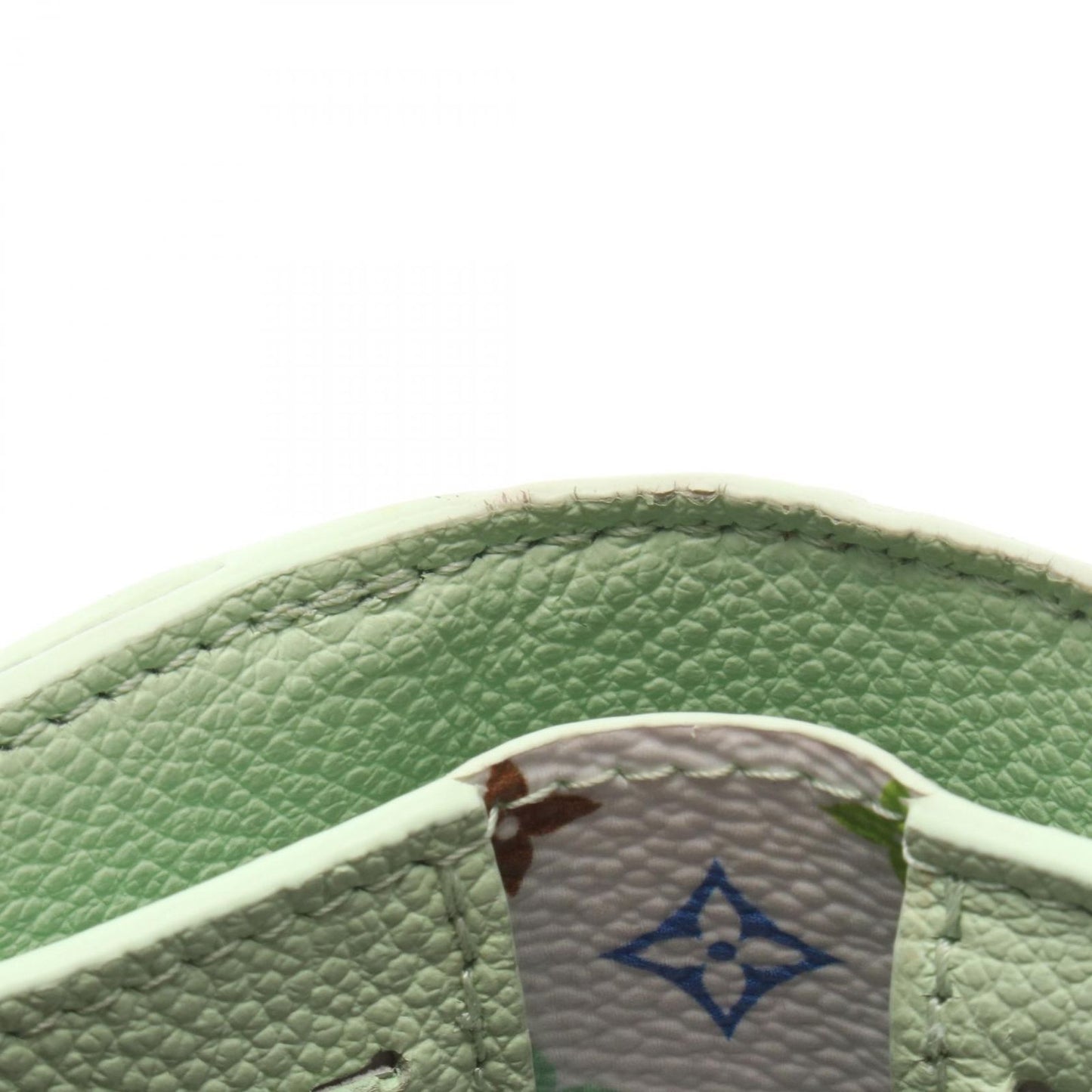 Louis Vuitton Bifold Wallet LV TM Portefeuille Lisa Monogram Empreinte Green — view 6