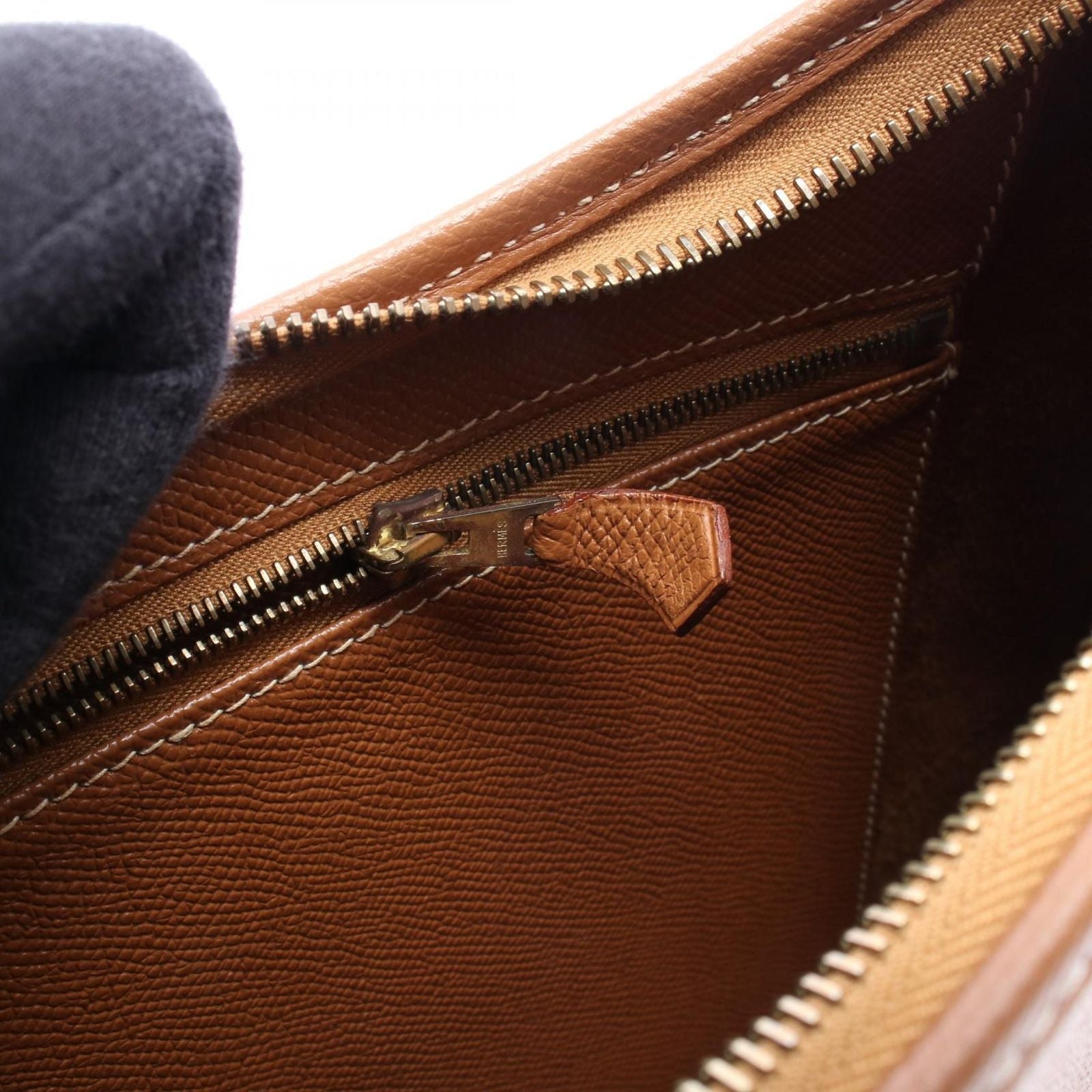 Hermes Shoulder Bag Trim 31 Gold — view 6