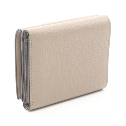 Loewe Trifold Wallet Anagram Gray Leather — view 2