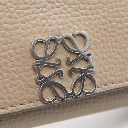 Loewe Trifold Wallet Anagram Gray Leather — view 9