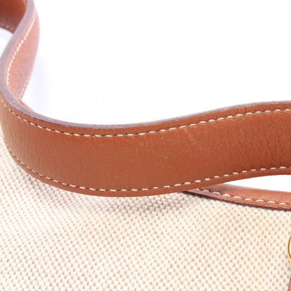 Hermes Shoulder Bag Trim 31 Ecru Gold — view 8