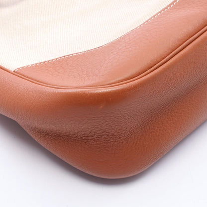 Hermes Shoulder Bag Trim 31 Ecru Gold — view 7